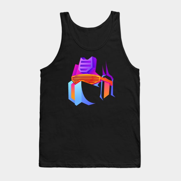 Soundwave - Retro Tank Top by KylesArt